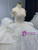 Ball Gown Tulle Sequins Beading Crystal Off the Shoulder Wedding Dress