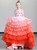 Pink Ball Gown Sequins Appliques Flower Girl Dress