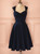 Cheap Short Navy Blue Homecoming Dresses 