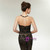 Black Mermaid Sequins Scoop Sleeveless Long Prom Dress