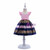 In Stock:Ship in 48 Hours Pink Satin V-neck Short Flower Girl Dress