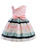 In Stock:Ship in 48 Hours Pink Satin One Shoulder Flower Girl Dress With Bow