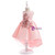 In Stock:Ship in 48 Hours Pink Hi Lo Satin Appliques Princess Dresses