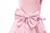 In Stock:Ship in 48 Hours Pink Satin Flower Girl Dress With Bow