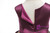 In Stock:Ship in 48 Hours Burgundy Satin Princess Dresses With Bow