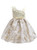 In Stock:Ship in 48 Hours Yellow One Shoulder Flower Girl Dress