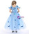 In Stock:Ship in 48 Hours Blue Tulle Cinderella Dress With Butterfly