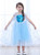 In Stock:Ship in 48 Hours Blue Tulle Sequins Princess Aisha Skirt