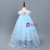 In Stock:Ship in 48 Hours Blue Tulle Sequins Princess Aisha Skirt