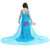 In Stock:Ship in 48 Hours Blue Sequins Long Sleeve Frozen Queen Dress