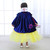 In Stock:Ship in 48 Hours Yellow Tulle Blue Velvet Princess Dress