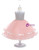 In Stock:Ship in 48 Hours Pink Tulle Appliques Unicorn Flower Girl Dress