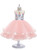 In Stock:Ship in 48 Hours Pink Tulle Appliques Unicorn Flower Girl Dress