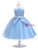 In Stock:Ship in 48 Hours Blue Tulle Appliques Princess Dress