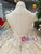 Champagne Ball Gown Tulle Sequins V-neck Backless Beading Wedding Dress