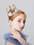 Children's Crown Tiara Princess Girl Crown Rhinestone Gold
