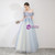 In Stock:Ship in 48 Hours Blue Tulle Appliques Prom Dress