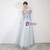In Stock:Ship in 48 Hours Blue Tulle Appliques Prom Dress