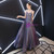 In Stock:Ship in 48 Hours Purple Spaghetti Straps Long Prom Dress