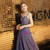 In Stock:Ship in 48 Hours Purple Spaghetti Straps Long Prom Dress