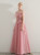 In Stock:Ship in 48 Hours Pink Tulle Appliques Prom Dress