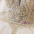 Light Champagne Tulle Off The Shoulder Long Sleeve Wedding Dress With Train