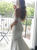 White Mermaid Off The Shoulder Appliques Wedding Dress With Train