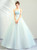 In Stock:Ship in 48 Hours Light Blue Tulle Appliques Wedding Dress