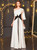 In Stock:Ship in 48 Hours White Satin One Shoulder Prom Dress