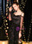 In Stock:Ship in 48 Hours Black Tulle Long Sleeve Prom Dress
