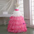 New Handmade White And Pink Organza Vintage Wedding Dress