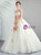 In Stock:Ship in 48 Hours Champagne Tulle Sweetheart Appliques Wedding Dress