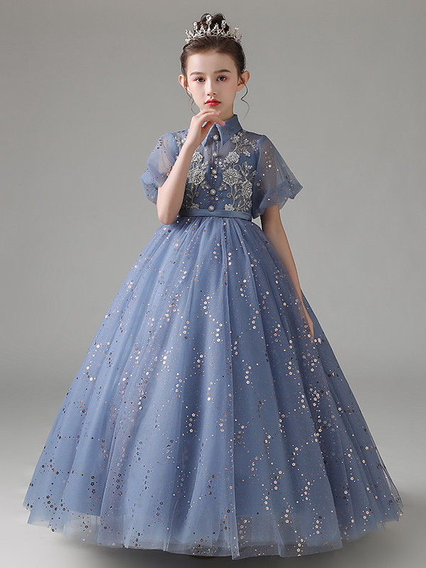 Fleur Dress in Navy