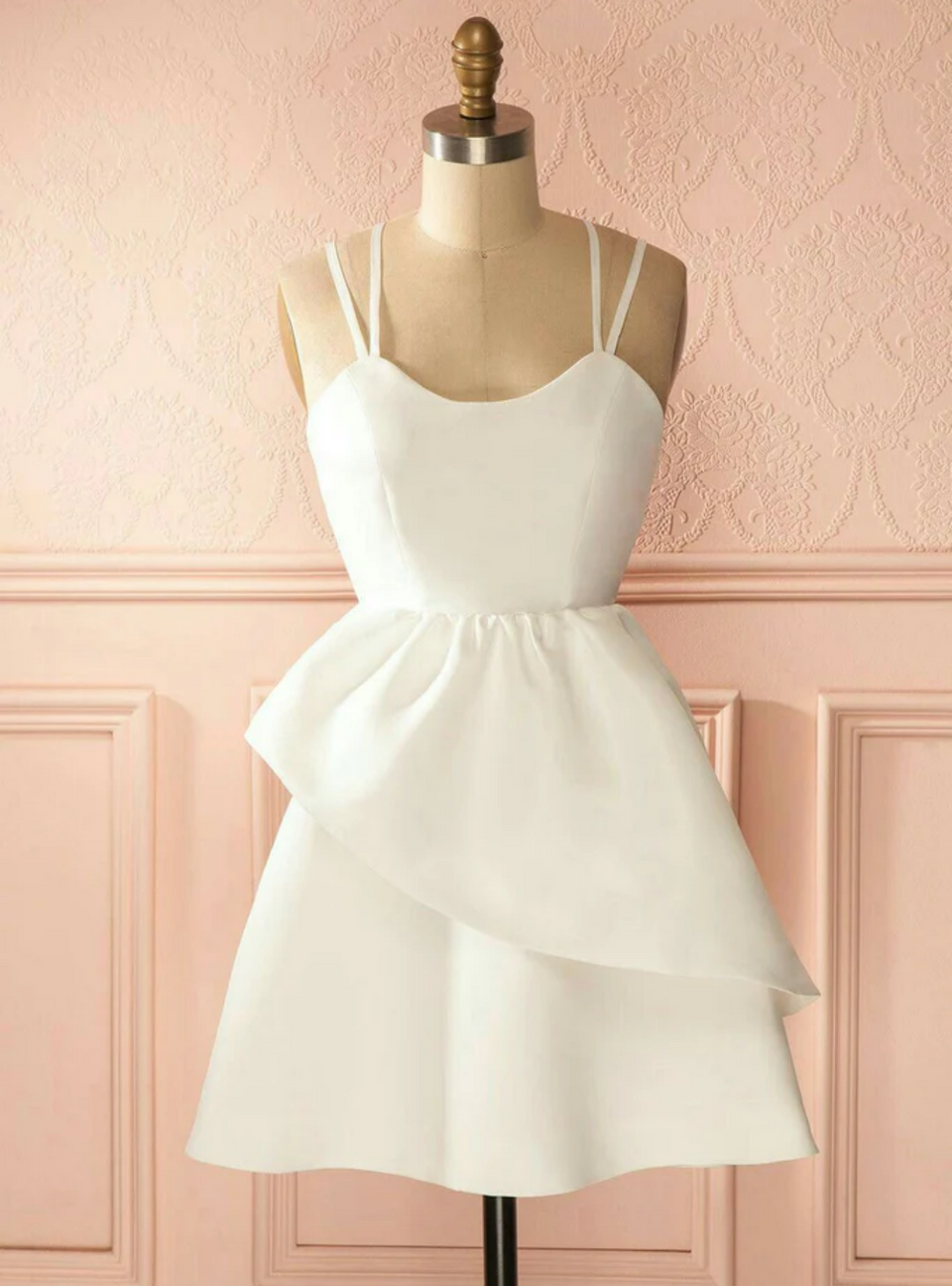 Strap Dress White