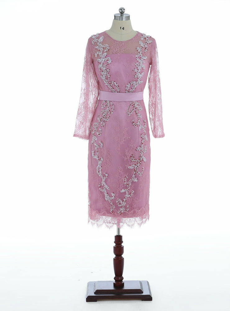 Spaghetti Straps Lace Appliques Sequin Mother of the Bride Dresses