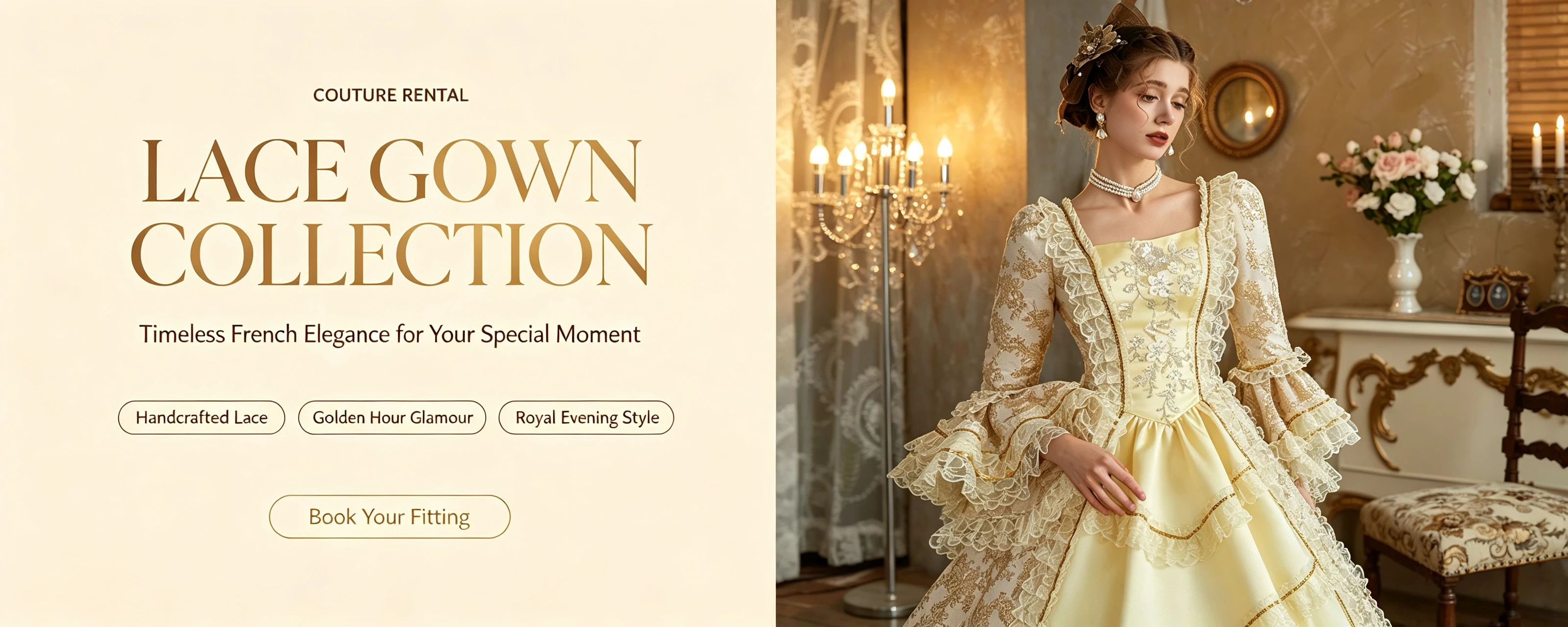 Vintage Rococo & Baroque Gowns | Premium Victorian Dresses | Kemedress