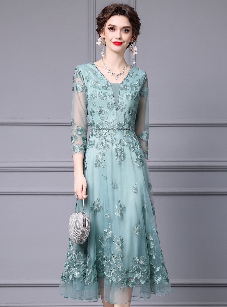 AMERI MEDI EMBROIDERY TULLE LACE DRESS Ｍ Ameri MEDI EMBROIDERY TULLE LACE DRESS M - メルカリ