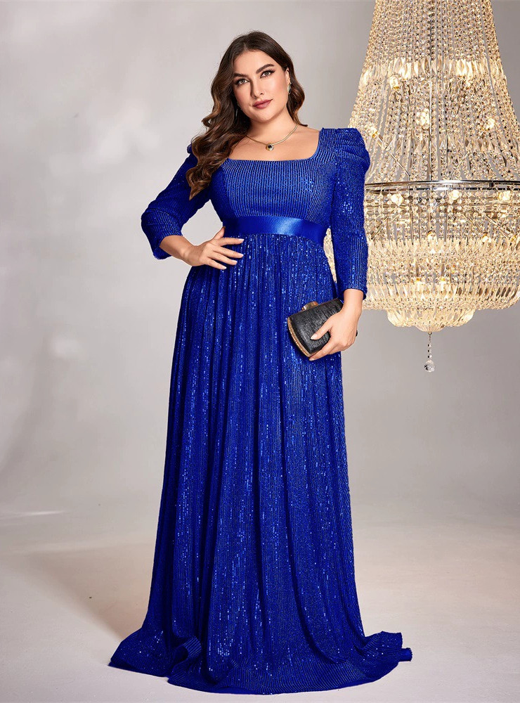 plus size royal blue evening dress Women's Just Call Me Later Powder Blue Satin Lace Trim Midi Skirt | Color: Light Blue | Size: M