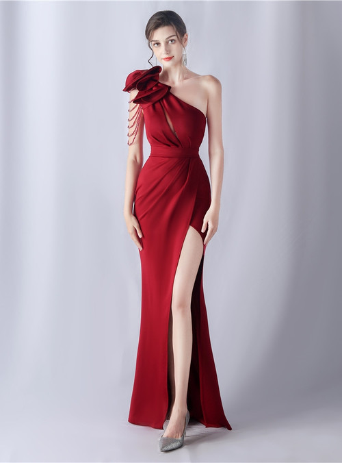 Bow Front Party Dress -Sand Oxford main image 0