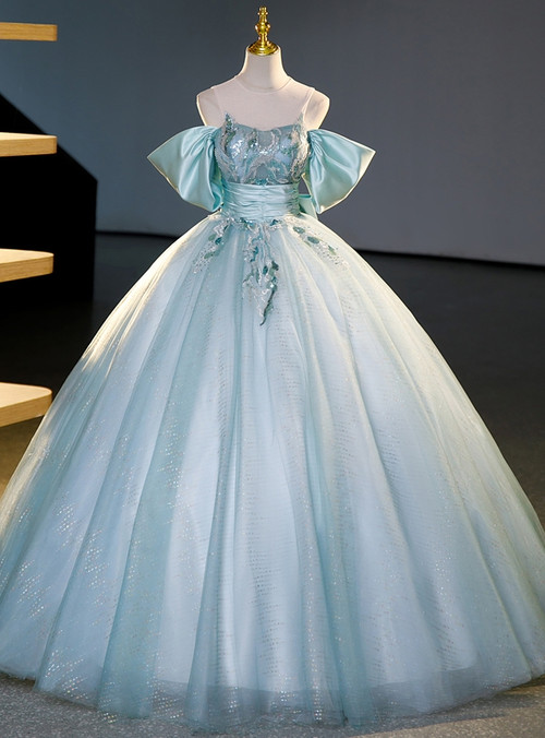 Sequins Tulle Knee-length Birthday Party Dress