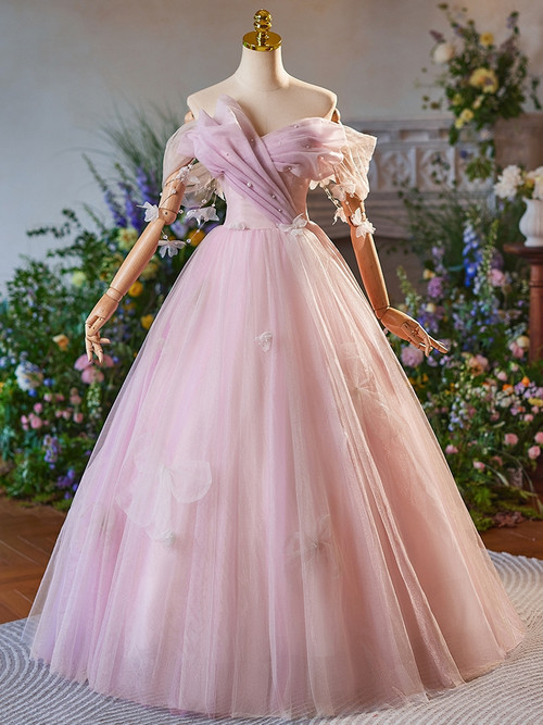 トップス Ballerina fairy tulle peplum tops pink Ballerina