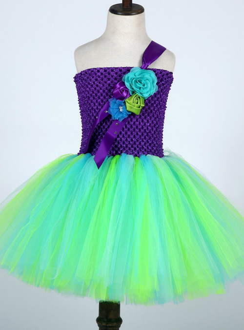 Girl Pageant Ball Gowns For Children Birthday Fancy Kids Clothes
