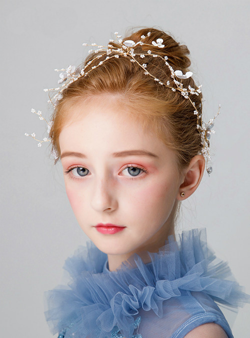 Children's Hair Accessories Girls Tiara Princess Jewelry