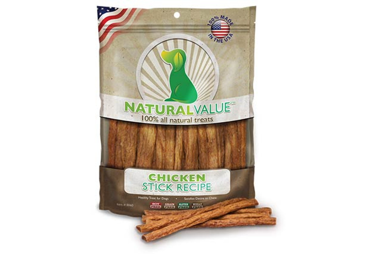 Natural Value® Soft Chew Chicken Sticks for Dogs