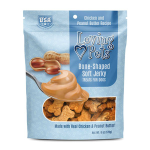 Loving Pets Soft Jerky Dog Treats (3 Flavors, 2 Shapes) Loving Pets Soft Jerky Dog Treats (3 Flavors, 2 Shapes)