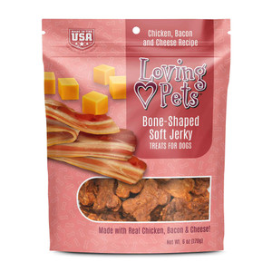 Bacon & Cheese Bone-Shaped Soft Jerky