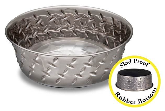 Ruff N' Tuff Diamond Plate Bowl - Shop LP
