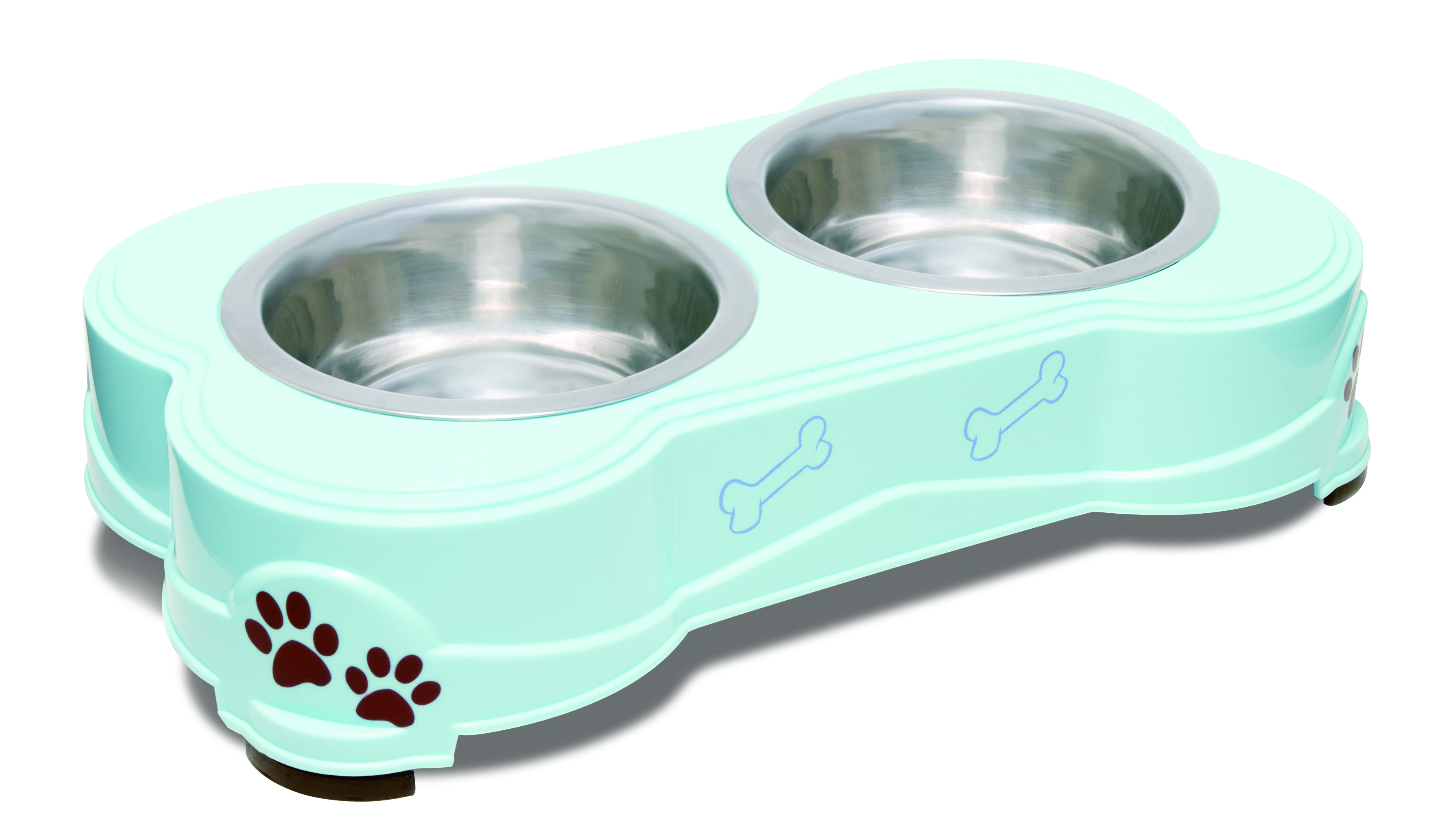 Loving Pets Wooden Modern Diner Dog Bowl — Concord Pet Foods & Supplies