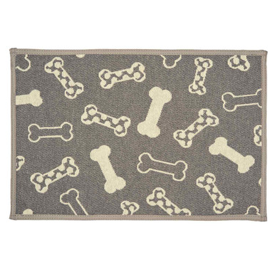 Dancing Bones Chenille Fashion Mat - Shop LP