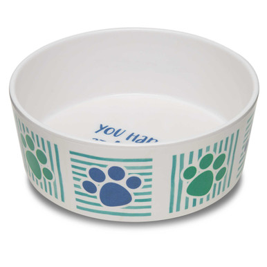 Loving Pets Wooden Modern Diner Dog Bowl — Concord Pet Foods & Supplies